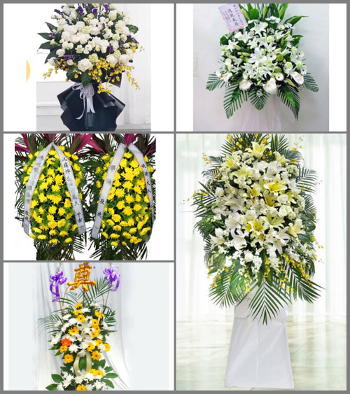 湖南永州祁阳县羊角塘镇白塘村白事花篮预定